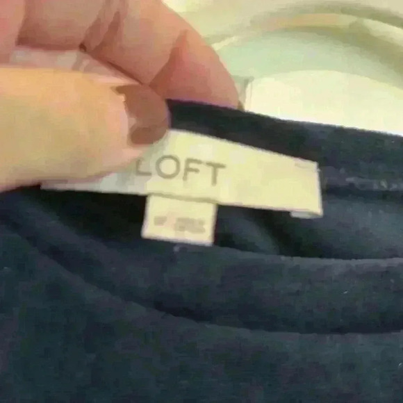 Loft velour top - Picture 3 of 3